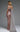 MNM Couture Gown Back View, emphasizing the sweeping Sequin Train and fully Embellished Column Silhouette