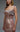 Close-up of MNM Couture Pink Sequin Gown bodice, highlighting the Asymmetrical Cowl Neckline and Crystal Belt detail perfect for black tie