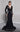 Calla | Black and White Sequin Gown | MNM Couture F02834
