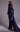 Sybil | Asymmetric Long Sleeve Gown with Metallic Sash | MNM Couture N0529