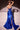 Holly | Fitted Satin and Lace Evening Gown | Ladivine CDS524