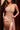 Helena | Satin Micro Crystal Fitted Beaded Gown | Ladivine CM377