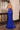 Ladivine J888 royal blue sparkling sequin mermaid dress back with lace-up corset detail