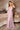 Ladivine Mauve Prom Dress: Plunging V-Neck A-Line Tulle Gown with High Slit