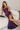 Ladivine Eggplant Prom Dress: Fitted Satin Gown with Ruched Corset Bodice, Cowl Neck, and high Thigh Slit