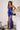 Ladivine Royal Blue Prom Dress: Fitted Satin Gown with Cowl Neckline, Corset Bodice, and high Thigh Slit