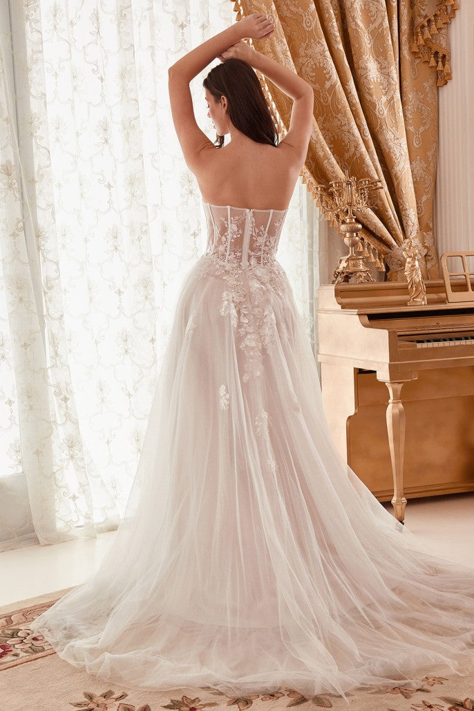 Couture Dreams | Strapless Bridal Ball Gown | Andrea & Leo Couture A1089W