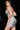 Esma | Silver Fitted V Neck Cocktail Dress | Jovani 24272