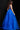 Tela | Royal Blue V Neckline Beaded Dress | Jovani 26058