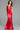 Tullia | Deep V Neck Gown with Corset Back & Thigh High Slit | Jovani D5032