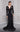 Calla | Black and White Sequin Gown | MNM Couture F02834