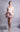Alina | Stapless Sculpted Mini Dress with Rosette Skirt | MNM Couture GOS2502