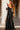 Jenna | Black Fitted High Slit Dress | JVN37524
