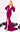 Lina | Long Sleeve Plunging Evening Gown | MNM Couture N0319