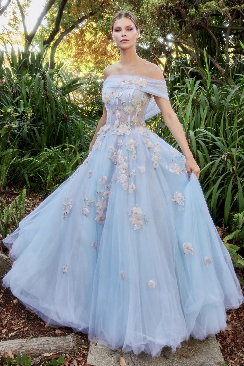 Ramona | Fairytale Garden Couture Ball Gown | Andrea & Leo Couture A1048