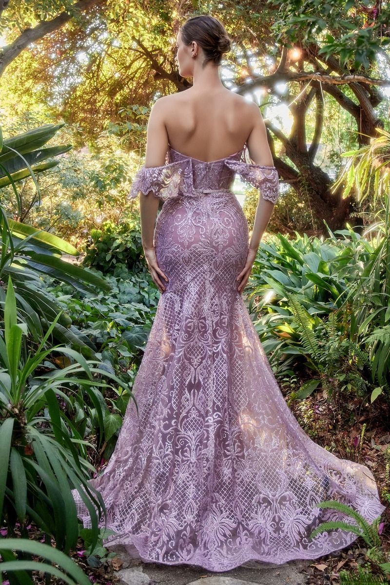 Admired | Strapless Mermaid w/ Optional off the Shoulder Sleeves | Andrea & Leo Couture A1105