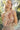 Sophisticated Beauty | Rose Tinted Glass Beaded Gown w/ Matching Gloves | A1157