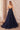 Mariah | Navy Lace Ball Gown | Andrea & Leo Couture A1251