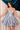 Elinara | Floral Jacquard Corset Fit & Flare Mini Dress | Andrea & Leo Couture A1522