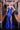Rumi | Linear Rhinestone Detailed Fitted Gown with Sweep Train | Ladivine CB163