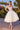 Elopement | Tea Length Glitter Tulle Gown | CD0187W