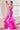 Vlora | Fuchsia Mermaid Embellished Gown | LaDivine CD331