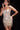 Ziva | Crystal Embsllished Corset Mini Dress with Scoop Neckline | Ladivine CD649