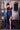 Ladivine cd690 navy blue satin mermaid gown with beaded sheer corset bodice and high slit. Navy formal halter dress for gala or prom.