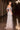 Ladivine  silver rhinestone beaded nude off-the-shoulder mermaid gown formal evening dress