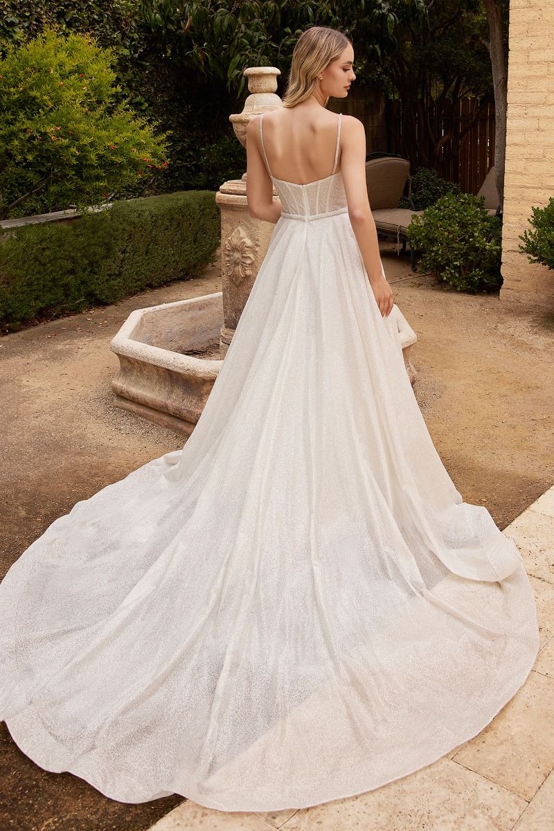 Dolores | Glitter Bodice Wedding Ball Gown | CDS435W