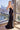 Megan | Strapless Satin fitted Gown w/ Fringe Slit | CDS448