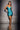 Aylin | Fitted Mini Dress with Crystal Trimmed Accents & Fringe Ruched Detailing | Ladivine CDS571