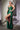 Gala | Lace & Satin Dress w/ Leg Slit | LaDivine CM318