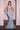 Striking | Strapless Silver Embellished Gown| LaDivine J871