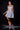 Liviana | Fit & Flare Mini Dress with Glitter Floral & Lace Applique | Ladivine KV1152