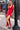 Ember | Plunging Neckline Fitted Midi Dress with High Slit | Astee T5000