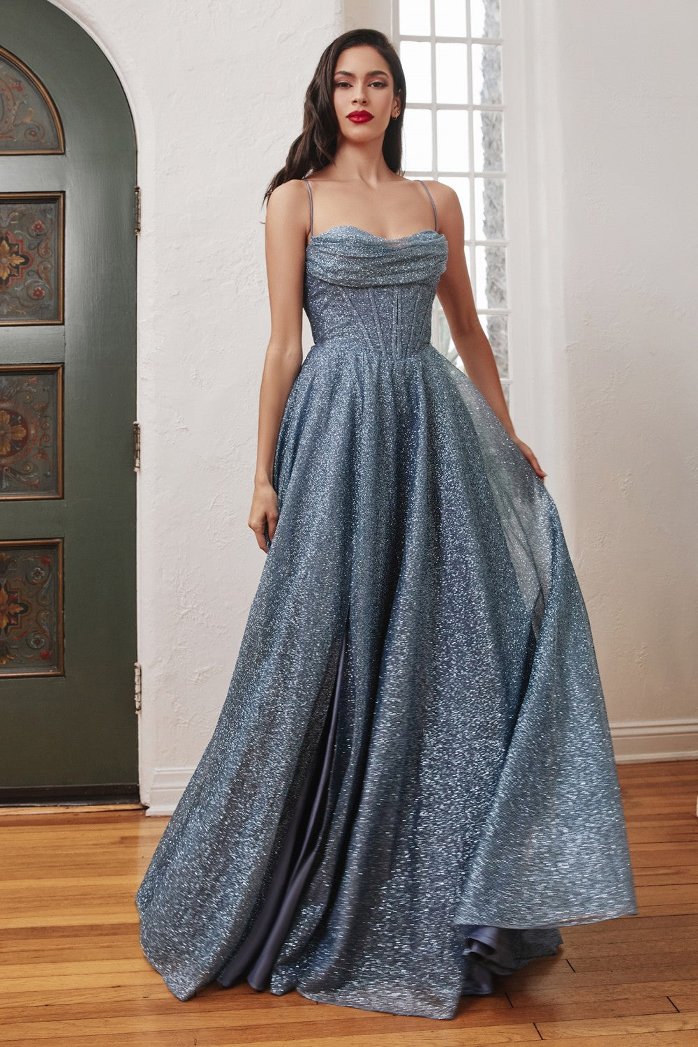 Dreamy | Lace Up Corset Glitter Ball Gown | CD252 | Wedding Guest Dress, Prom Dress | House of Bia Dreamy | Lace Up Corset Glitter Ball Gown | CD252 | Wedding Guest Dress, Prom Dress | House of Bia