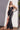 Dark Romance | Fitted Satin Gown with Lace Up Cut Outs | LaDivine CD873