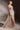 Glisten | Fitted Gown with Right Side Overskirt & Rhinestone Details | LaDivine CD991