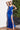 Needed Me | Satin Fitted Gown with Embellished Slit | LaDivine J031